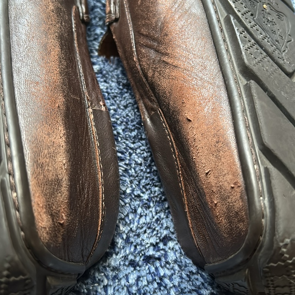 Gucci Men's Brown Leather Loafers - Picture 7 of 10